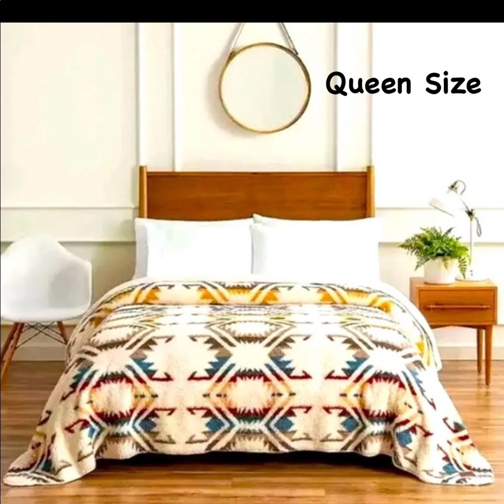 Pendleton Queen Size Sherpa fleece blanket
